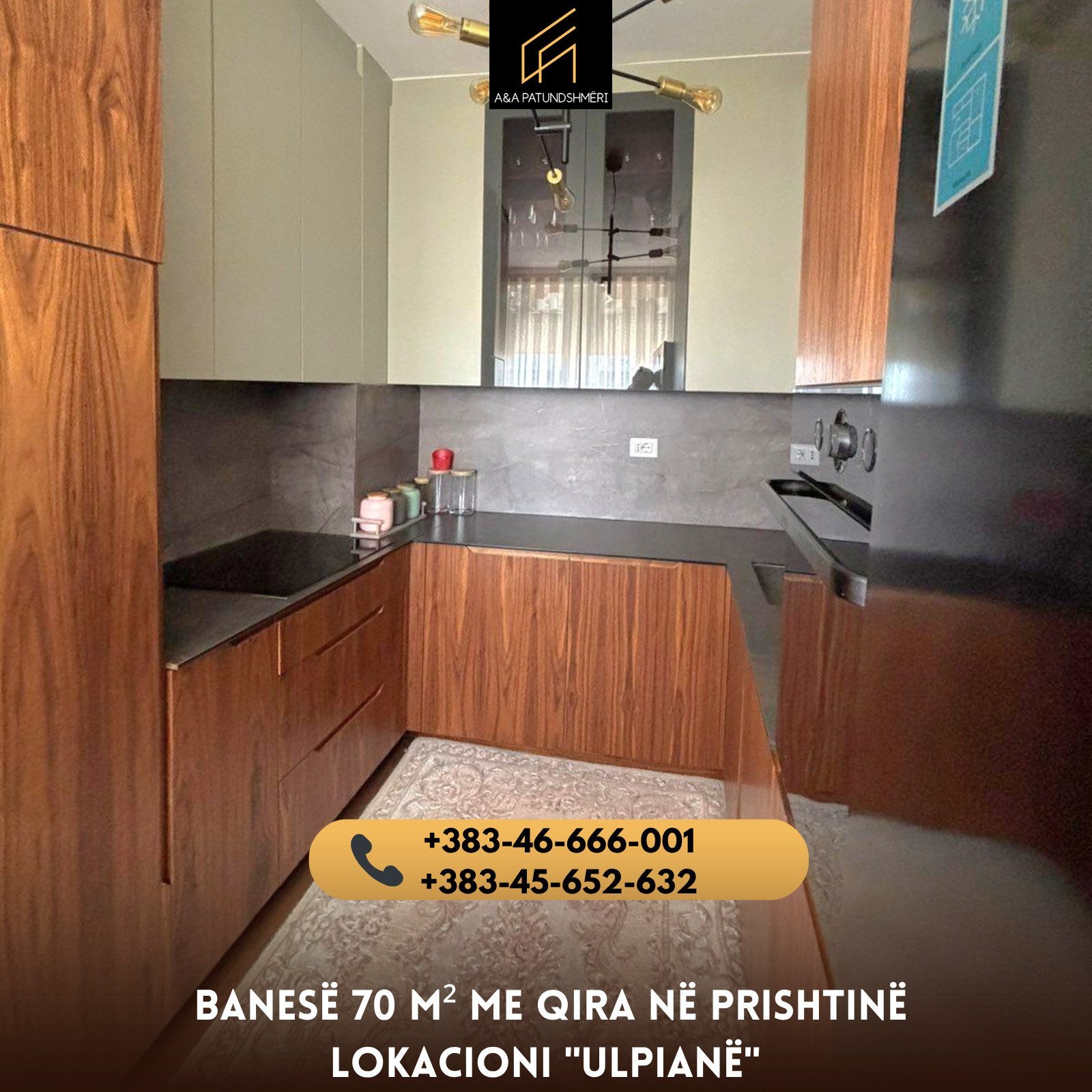 Banesë 70 m² me Qira Prishtinë/Ulpianë