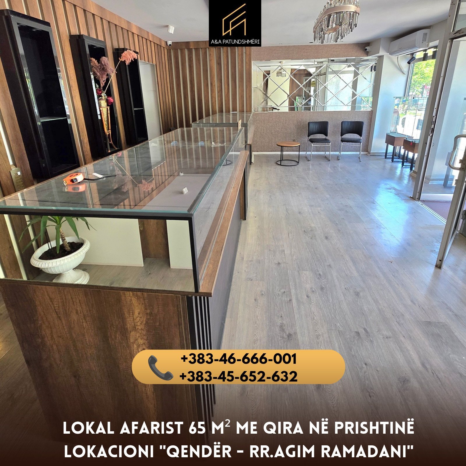 Lokal 65 m² me Qira Prishtinë/Qendër