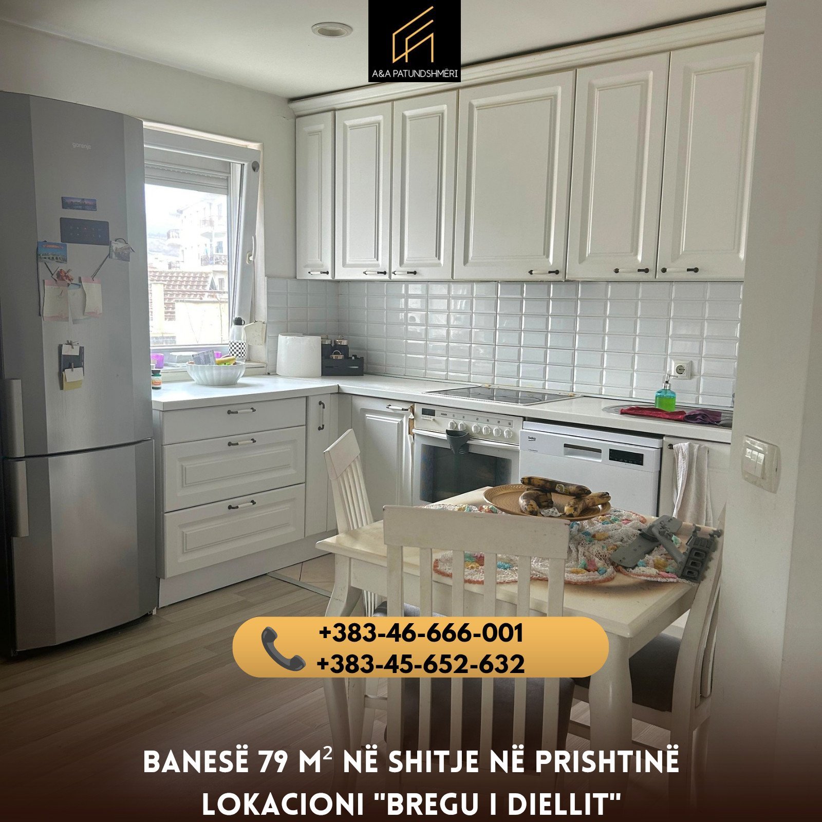 Banesë 79m² në Shitje Prishtinë/Bregu i Diellit