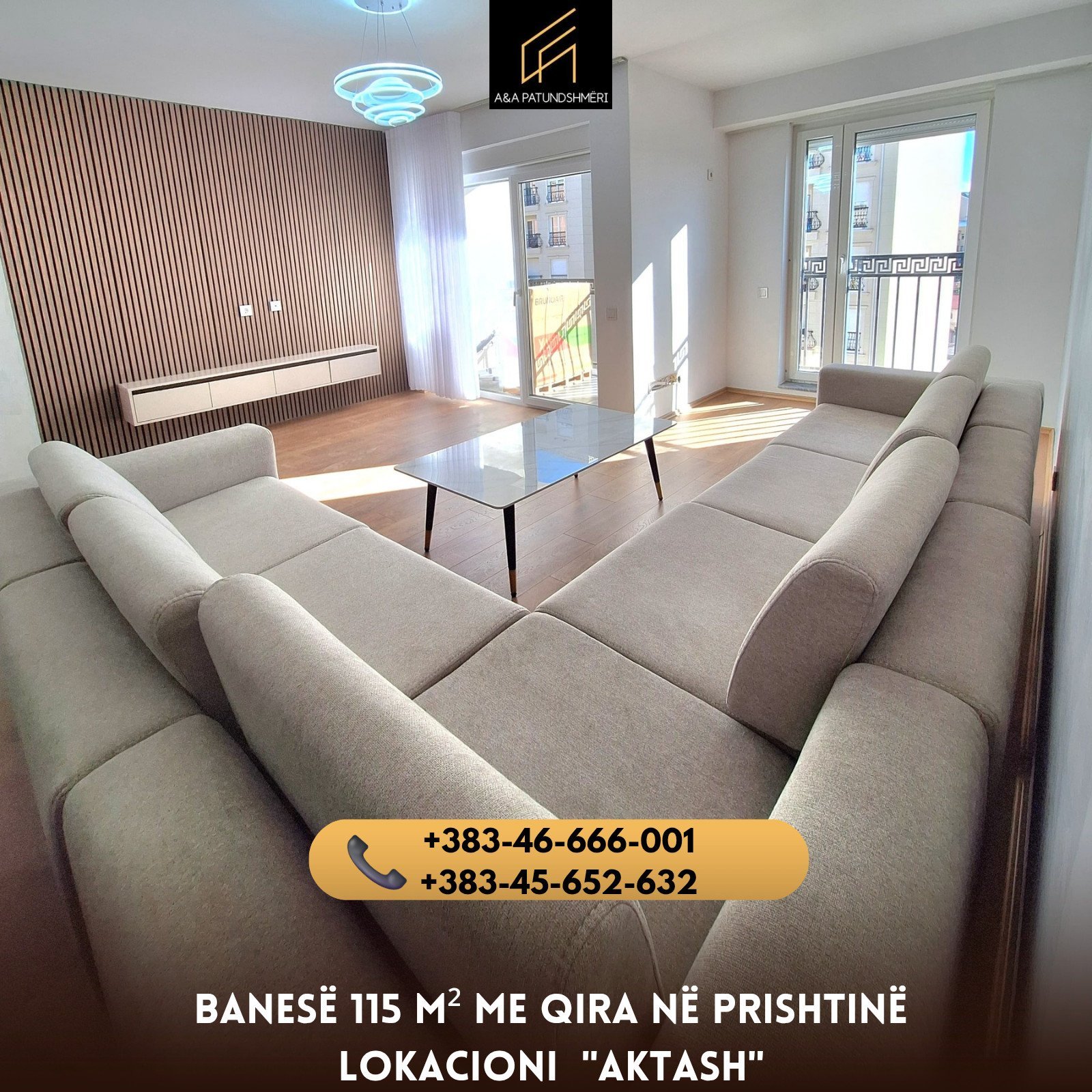 Banesë 115m² me Qira Prishtinë/Aktash