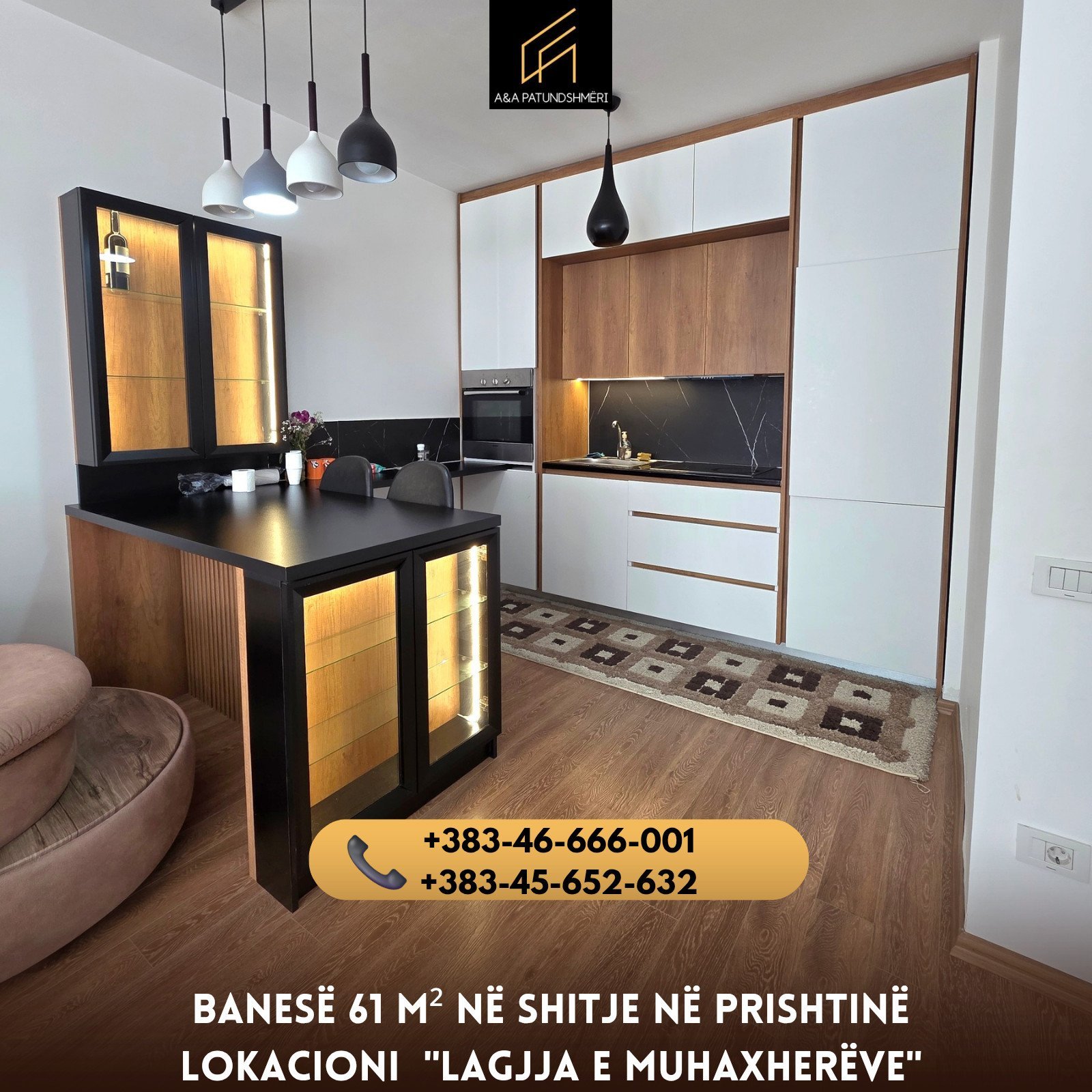 Banesë 61m² në Shitje Prishtinë/Lagjja e Muhaxherëve