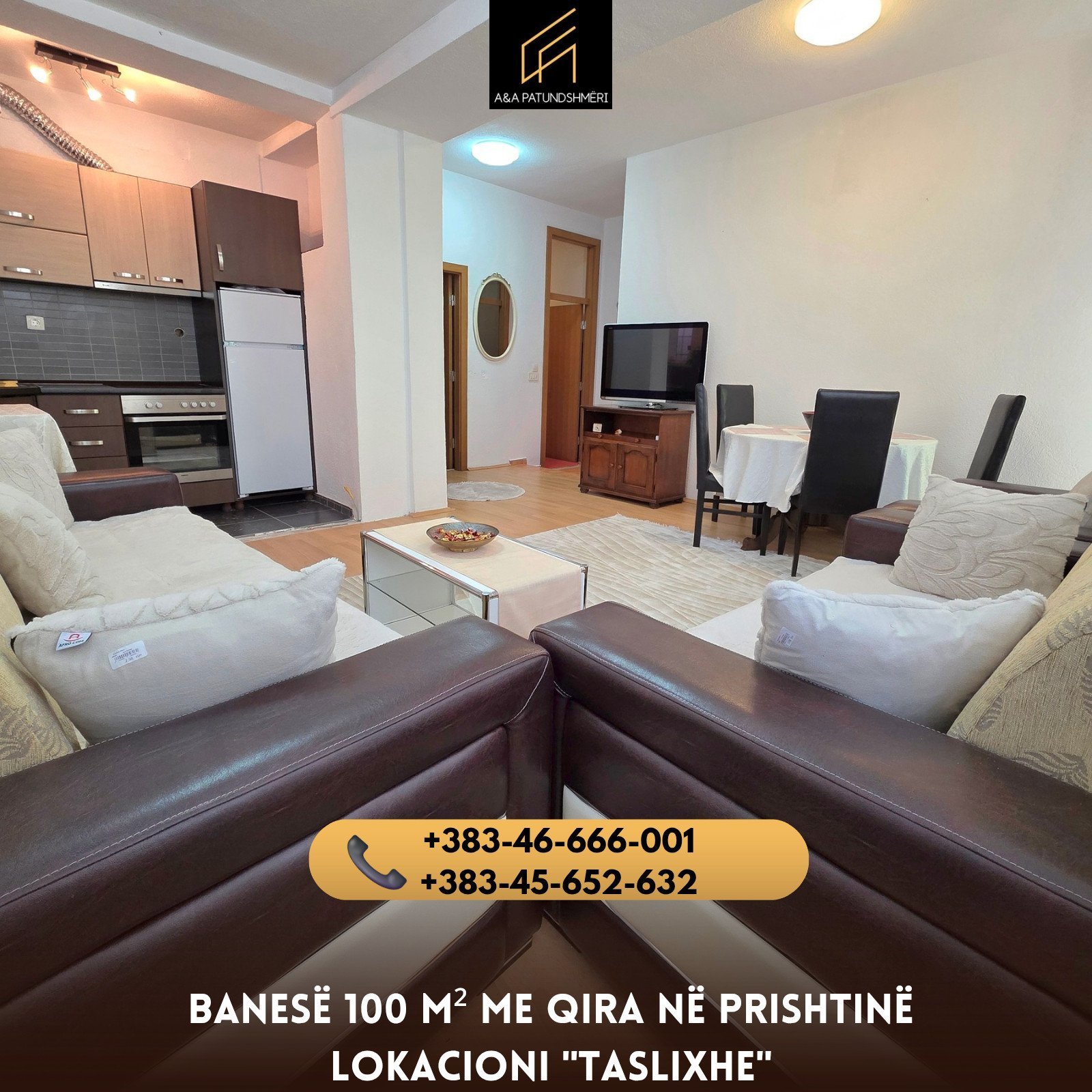Banesë 100 m² me Qira Prishtinë/Taslixhe