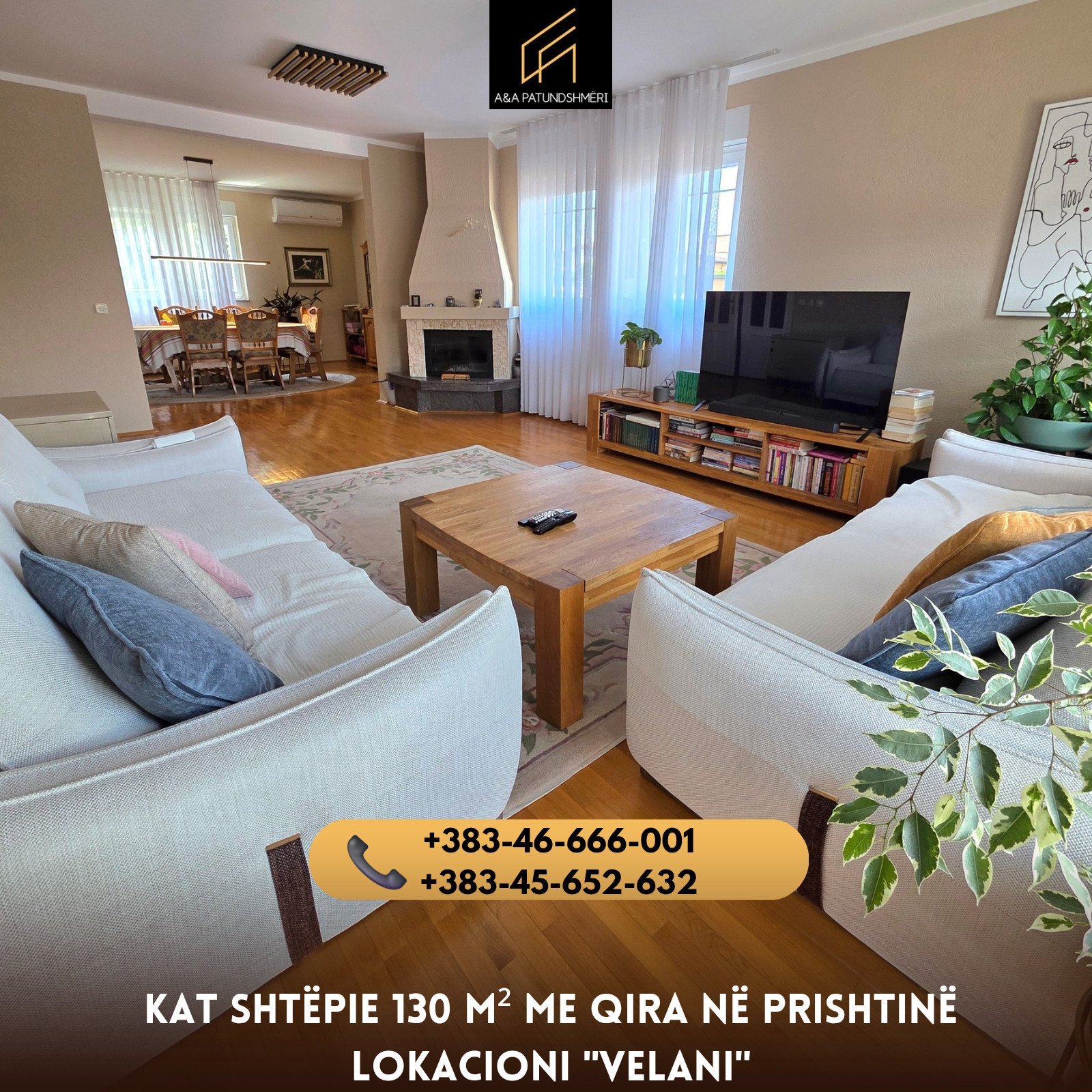 Kat shtëpie 130 m² me Qira Prishtinë/Velani