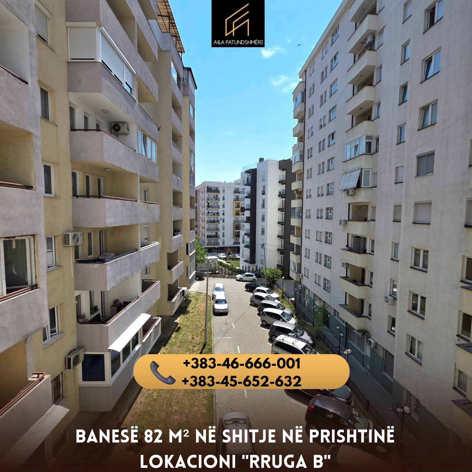 Banesë 82m² në Shitje Prishtinë/Rruga B