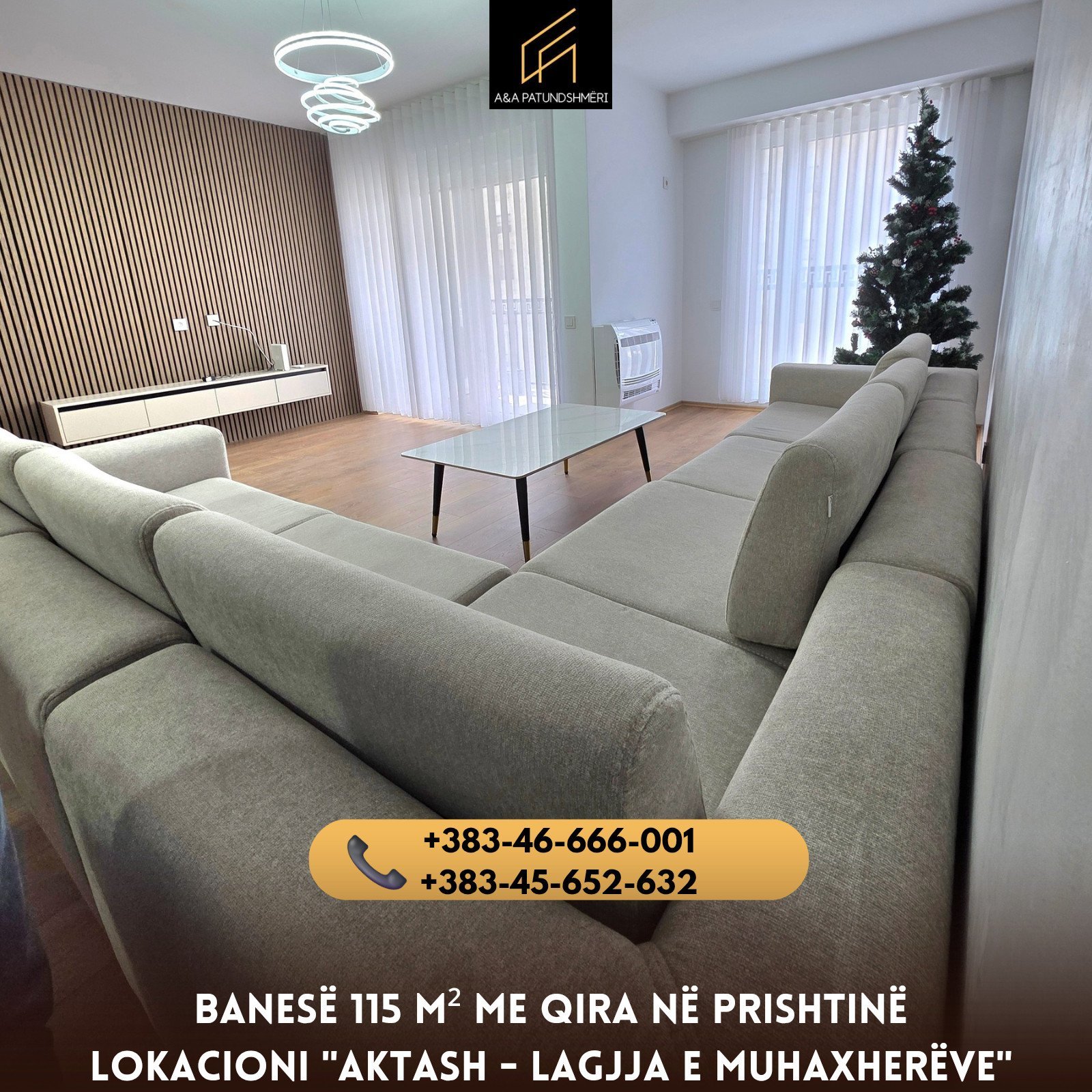 Banesë 115m² me Qira Prishtinë/Aktash