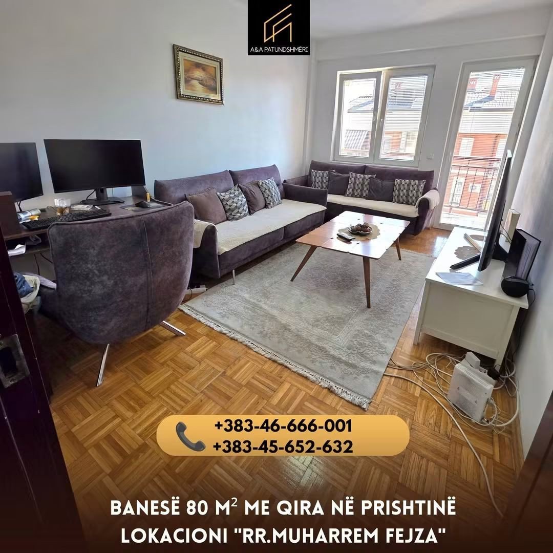 Banesë 80m² me Qira Prishtinë/Muharrem Fejza