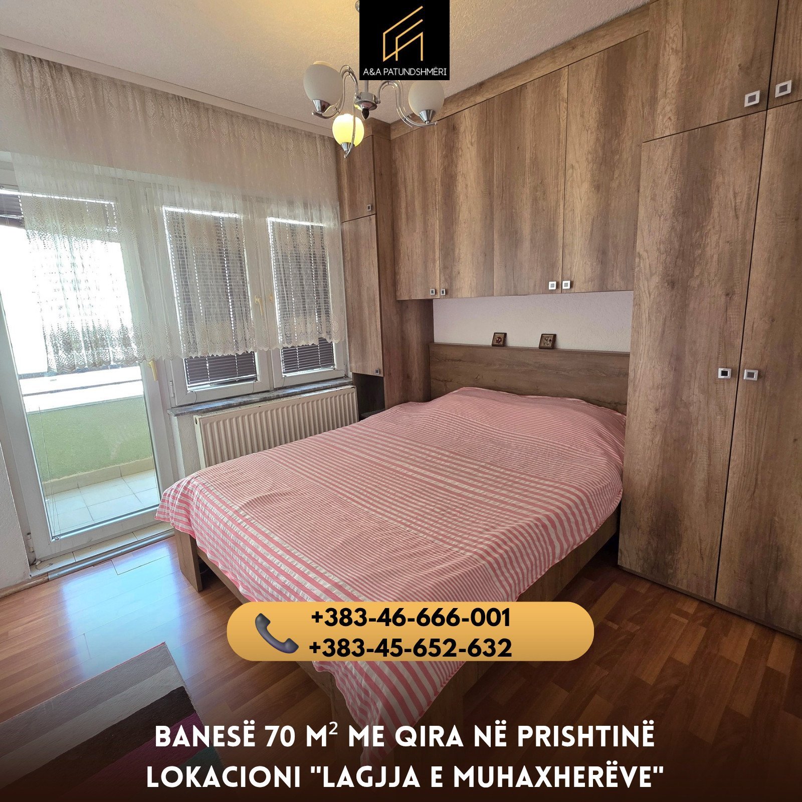 Banesë 70m² me Qira Prishtinë/Lagjja e Muhaxherëve