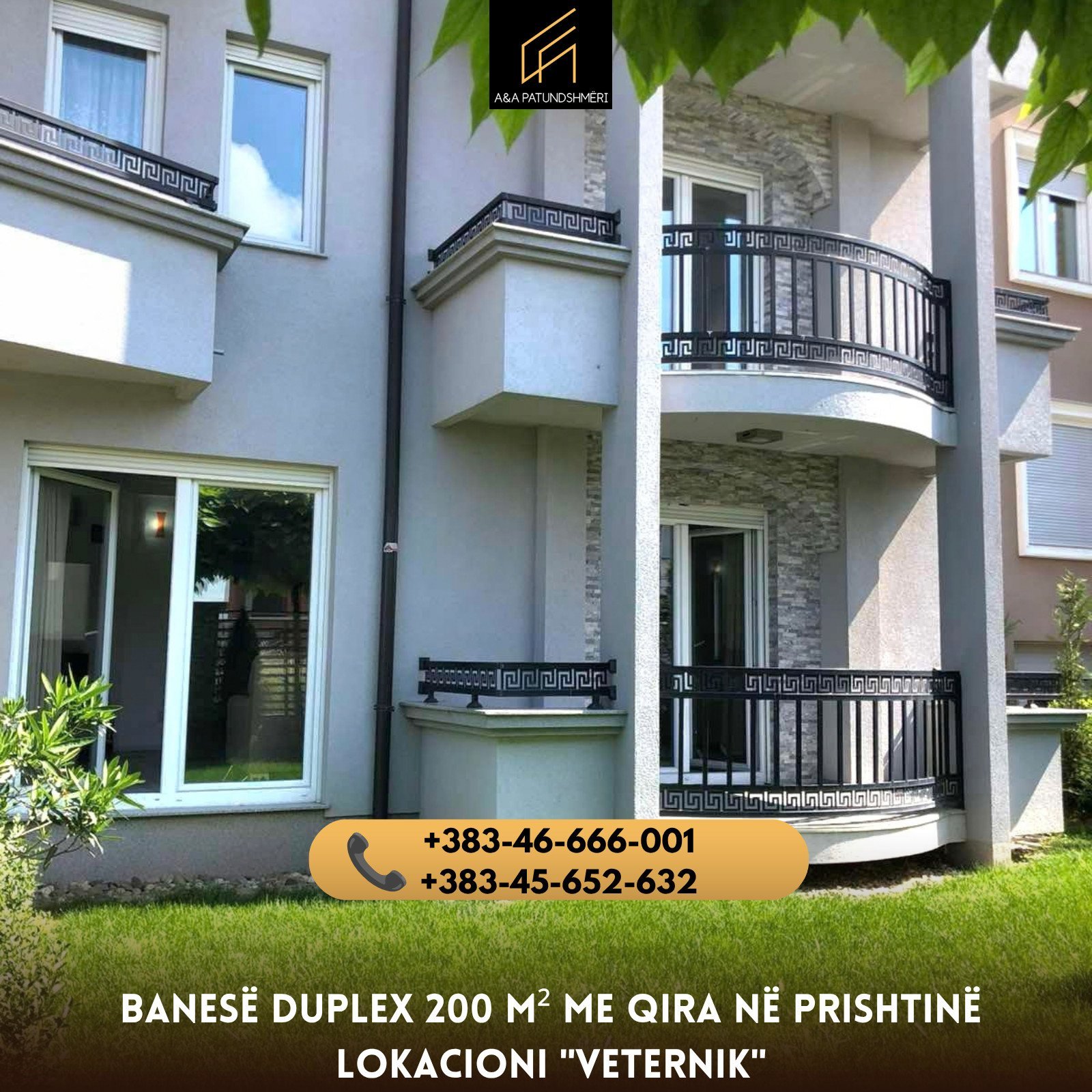 Banesë Duplex 200 m² me Qira Prishtinë/Veternik