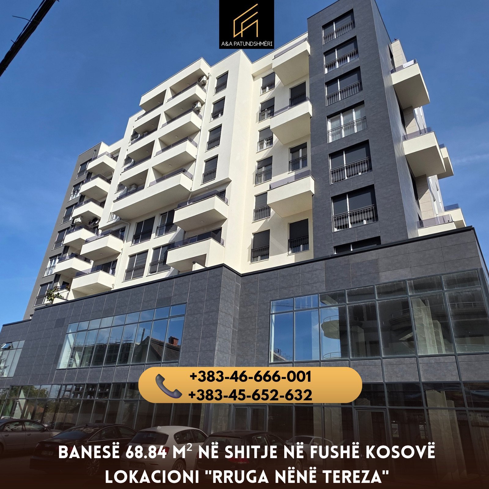 Banesë 68.84m² në Shitje në Fushë Kosovë