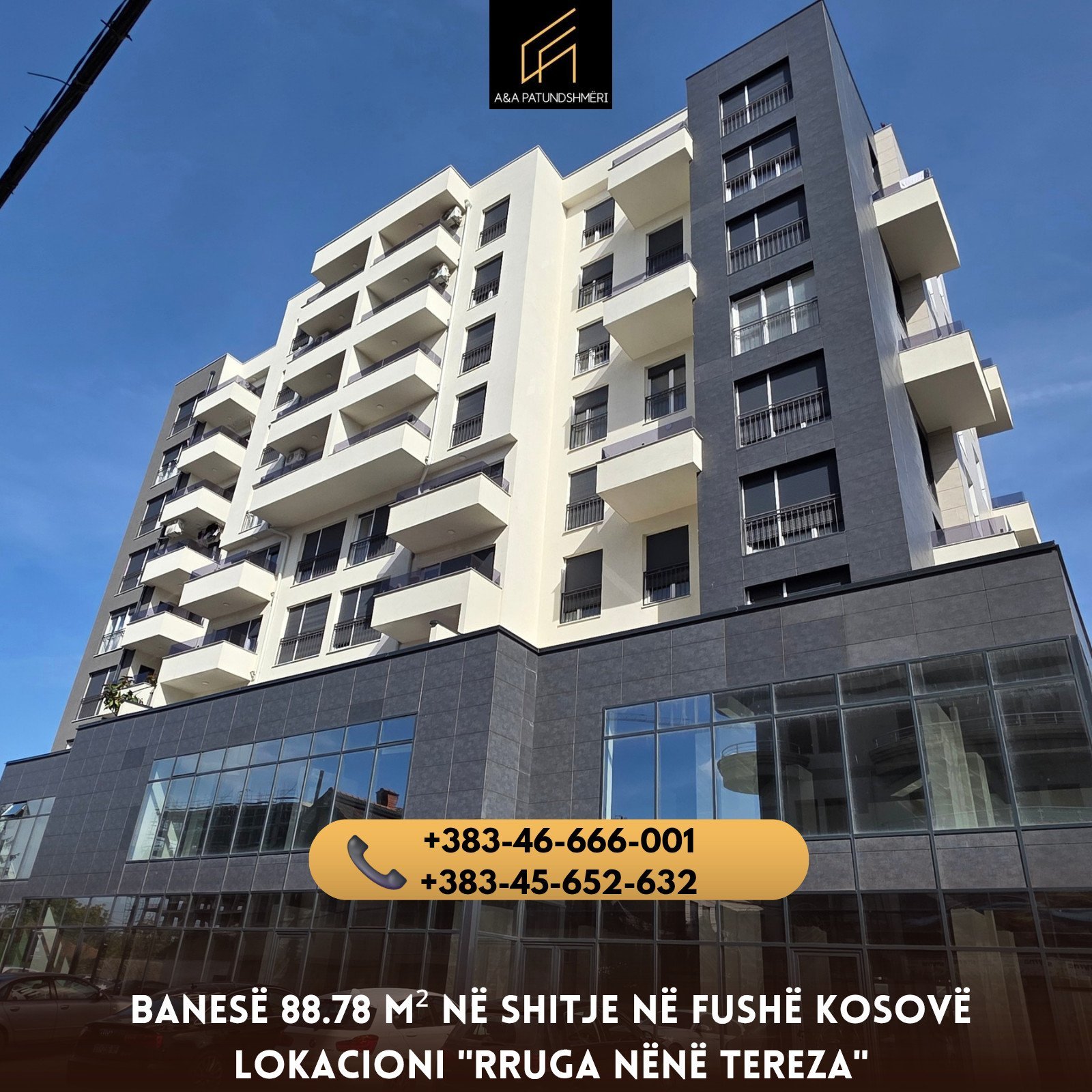 Banesë 88.78m² në Shitje në Fushë Kosovë
