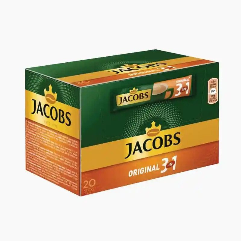 Jacobs 3in1 Box 20pcs 304g New