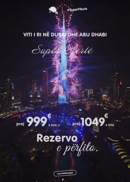 Viti i Ri në Dubai dhe Abu Dhabi