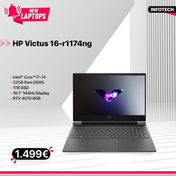 HP Victus 16-r1174ng