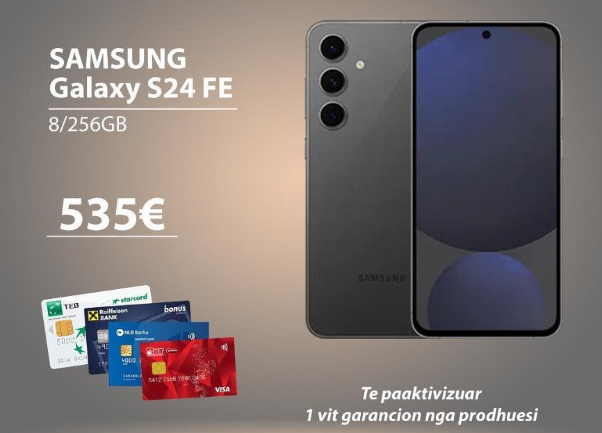 Samsung Galaxy 535 euro