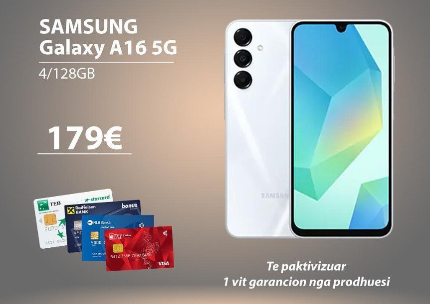 Galaxy A16 5G 179 euro