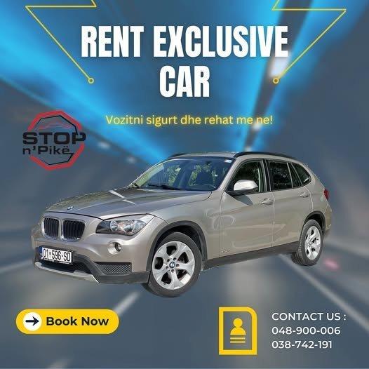 Rent a Car Stop N'pike Vozitni sigurt dhe rehat me ne!