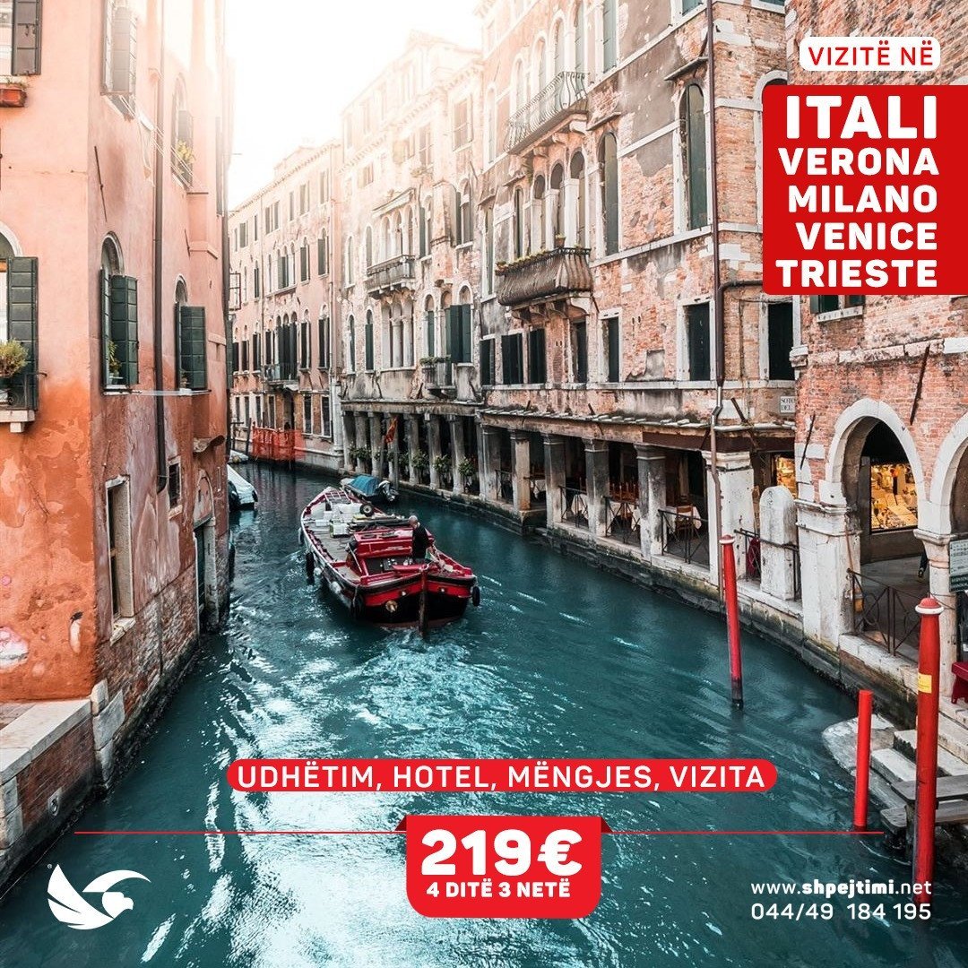 VERONA -MILANO -VENICE -TRIESTE