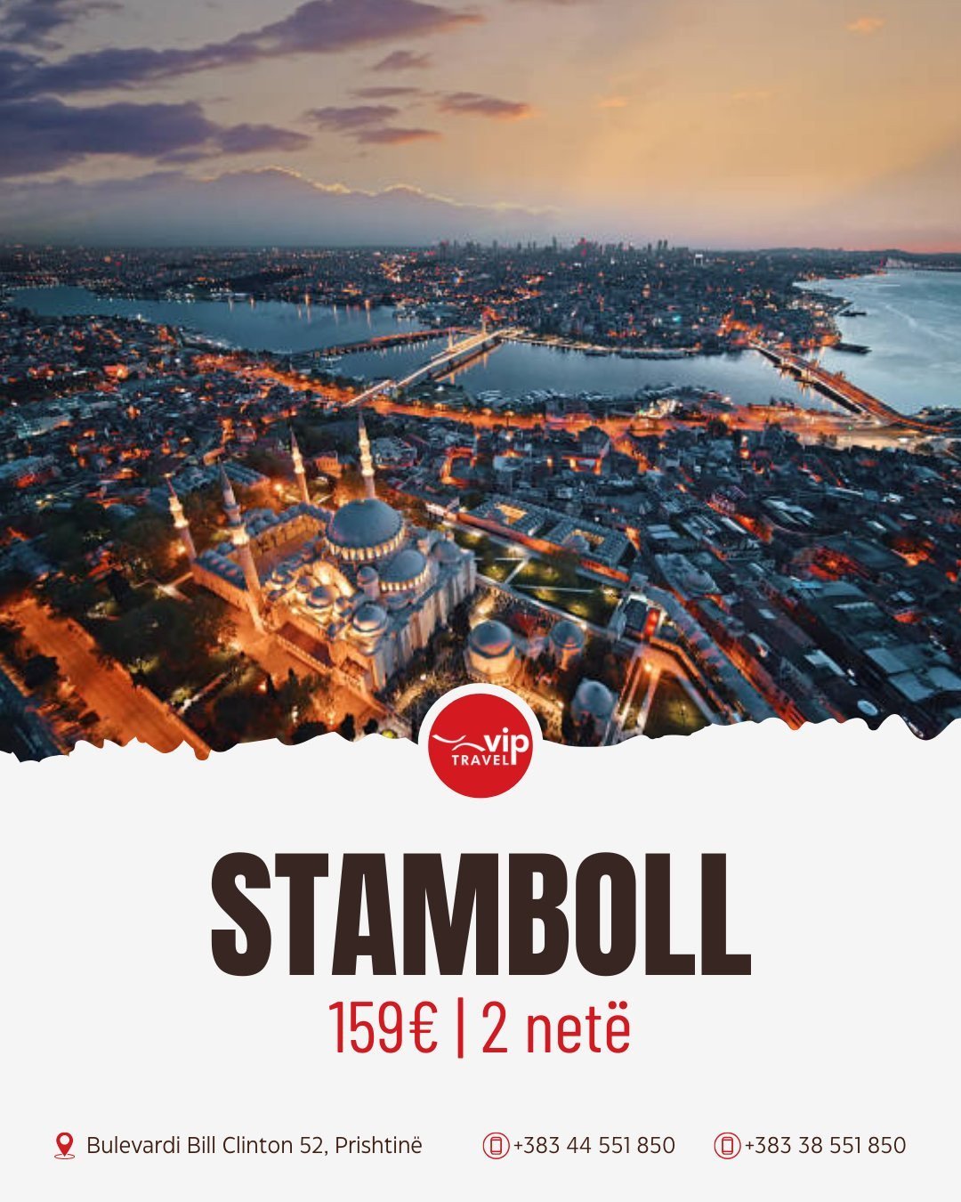 Ofertë për në Stamboll