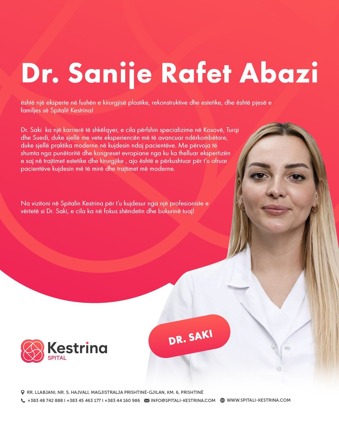 Dr. Sanije Rafet Abazi (Dr. Saki)