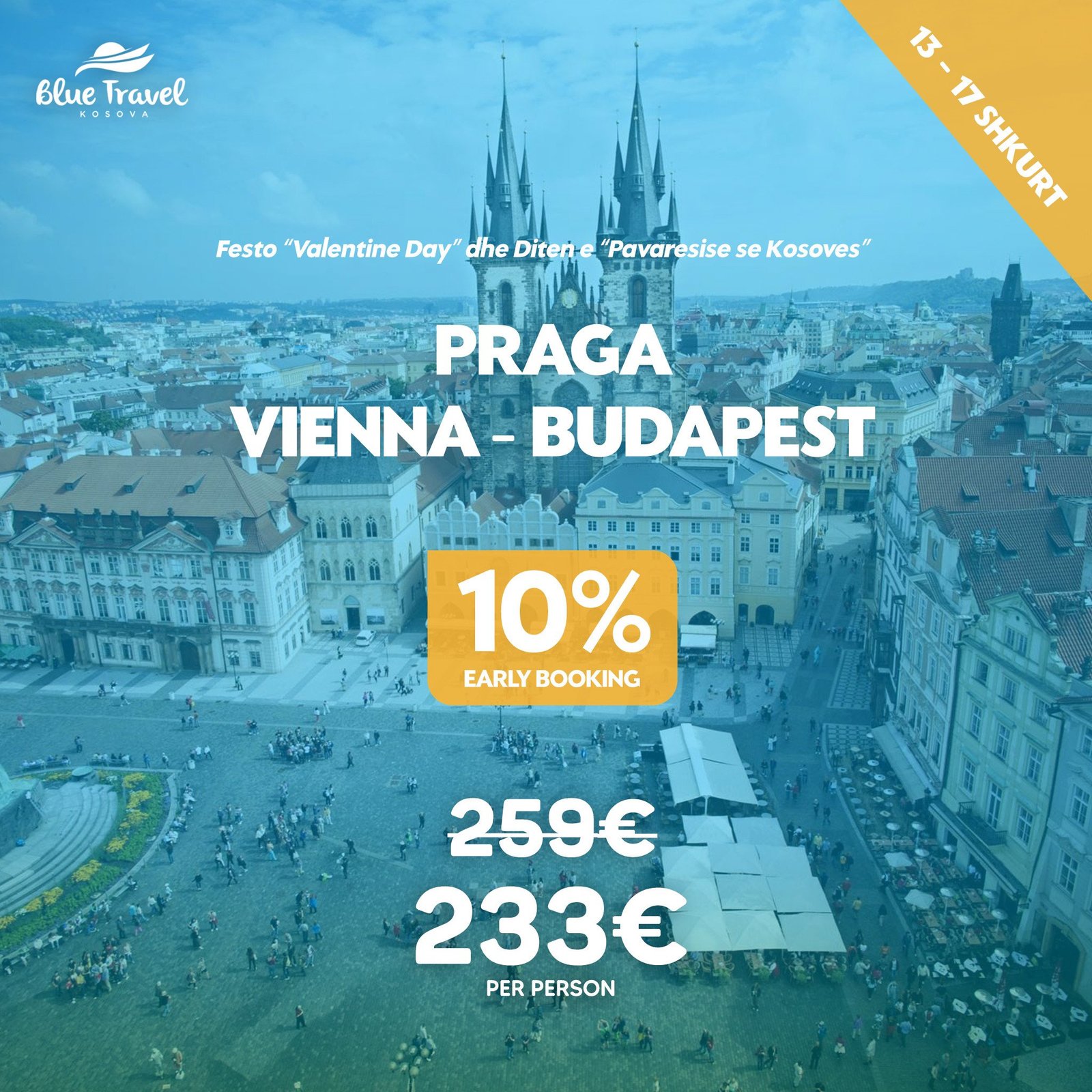 PRAGË - VIENNA - BUDAPEST