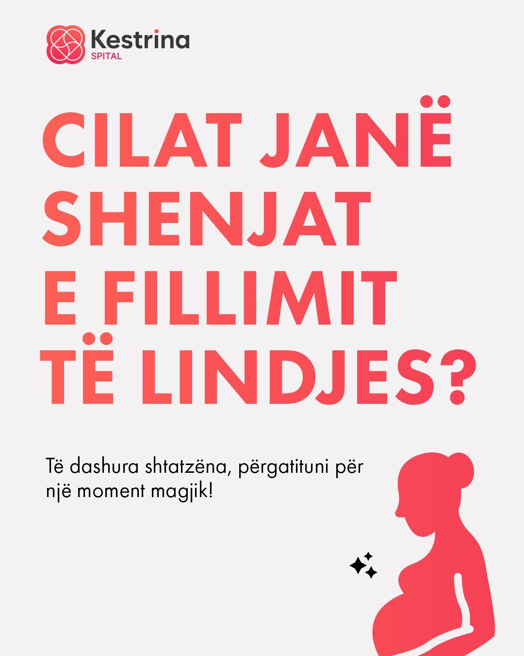 A e dini cilat janë shenjat e para të lindjes?