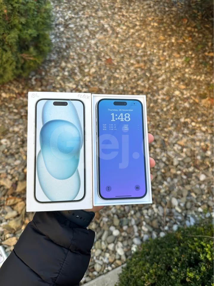 Iphone 15 BLUE CE 100%