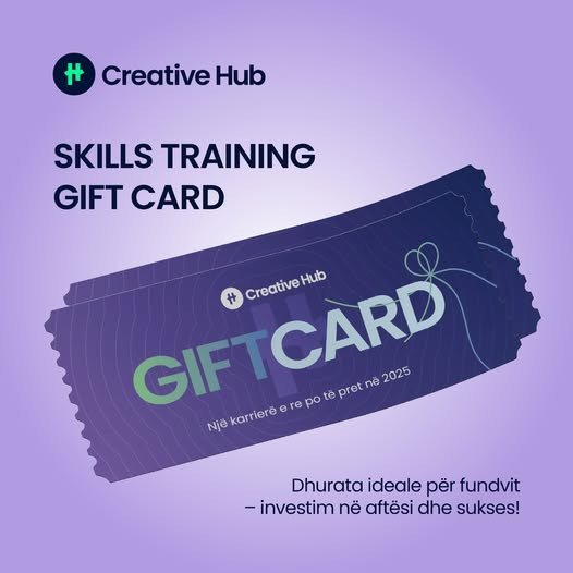 Creative Hub po sjell Gift Cards për këtë fundvit