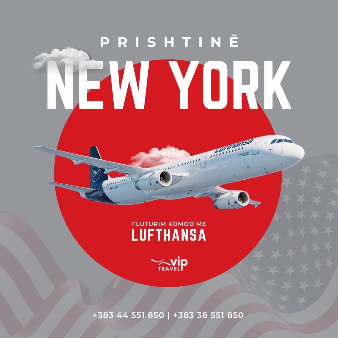 Fluturime nga Prishtina në New York me super çmime