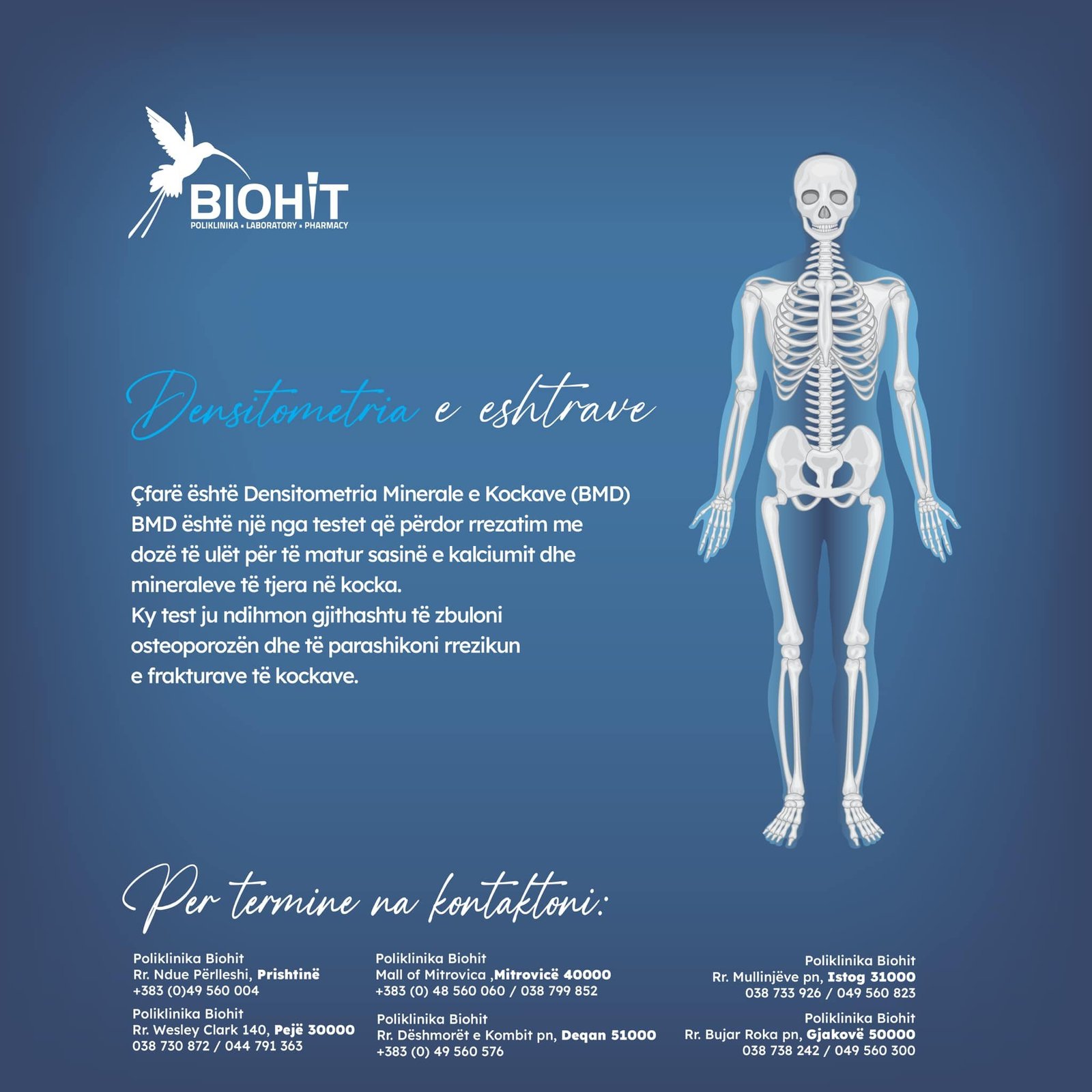 Densitometria e Eshtrave