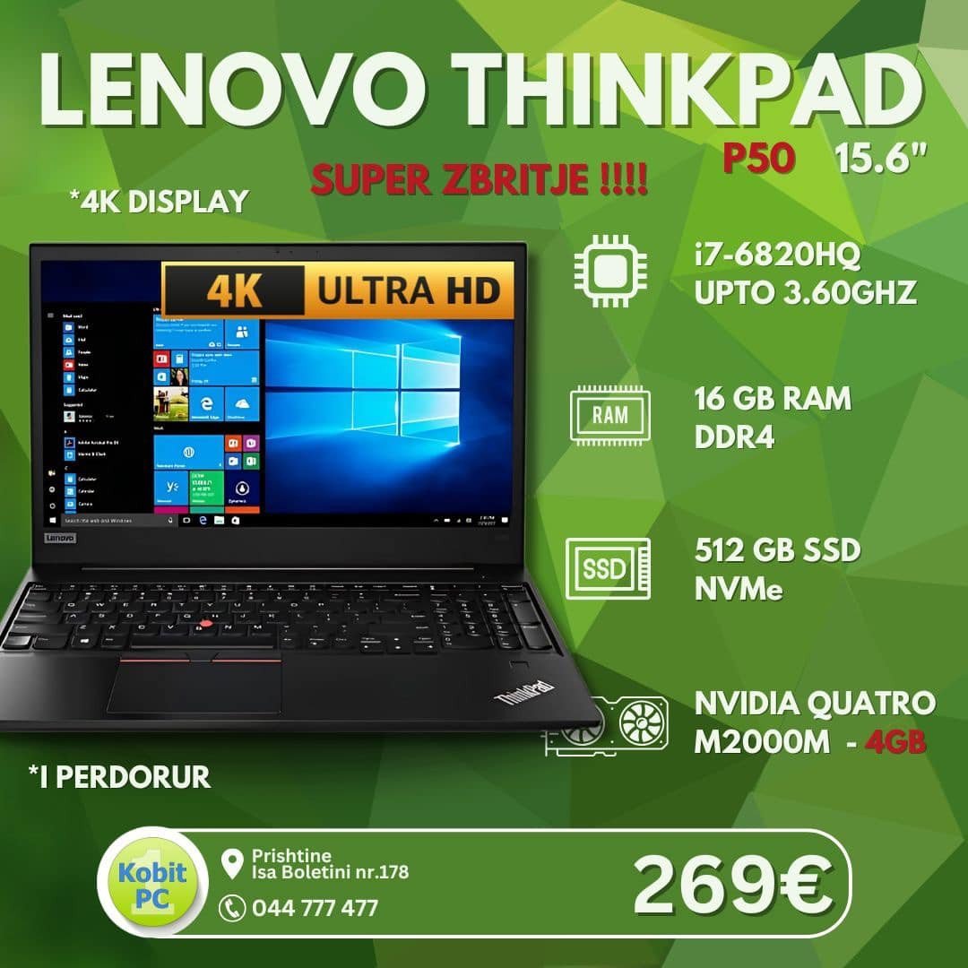 Lenovo P50