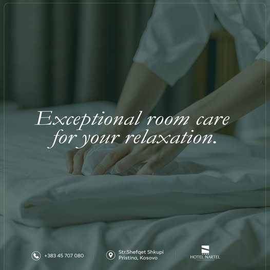 Exceptional room care for your relaxation