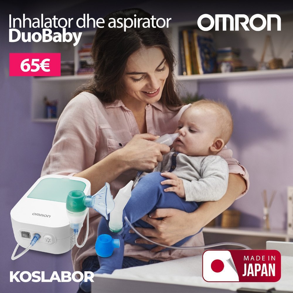 Inhalator dhe Aspirator Omron DuoBaby 2në1