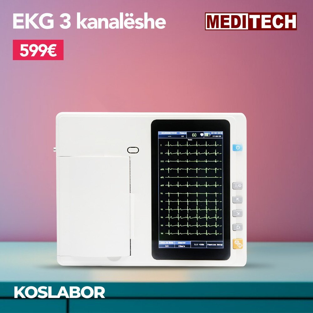 Electrokardiogram EKG 3A Meditech