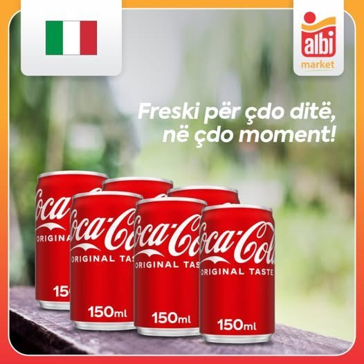 Coca-Cola 150ml - freski e shpejtë, për çdo ditë!