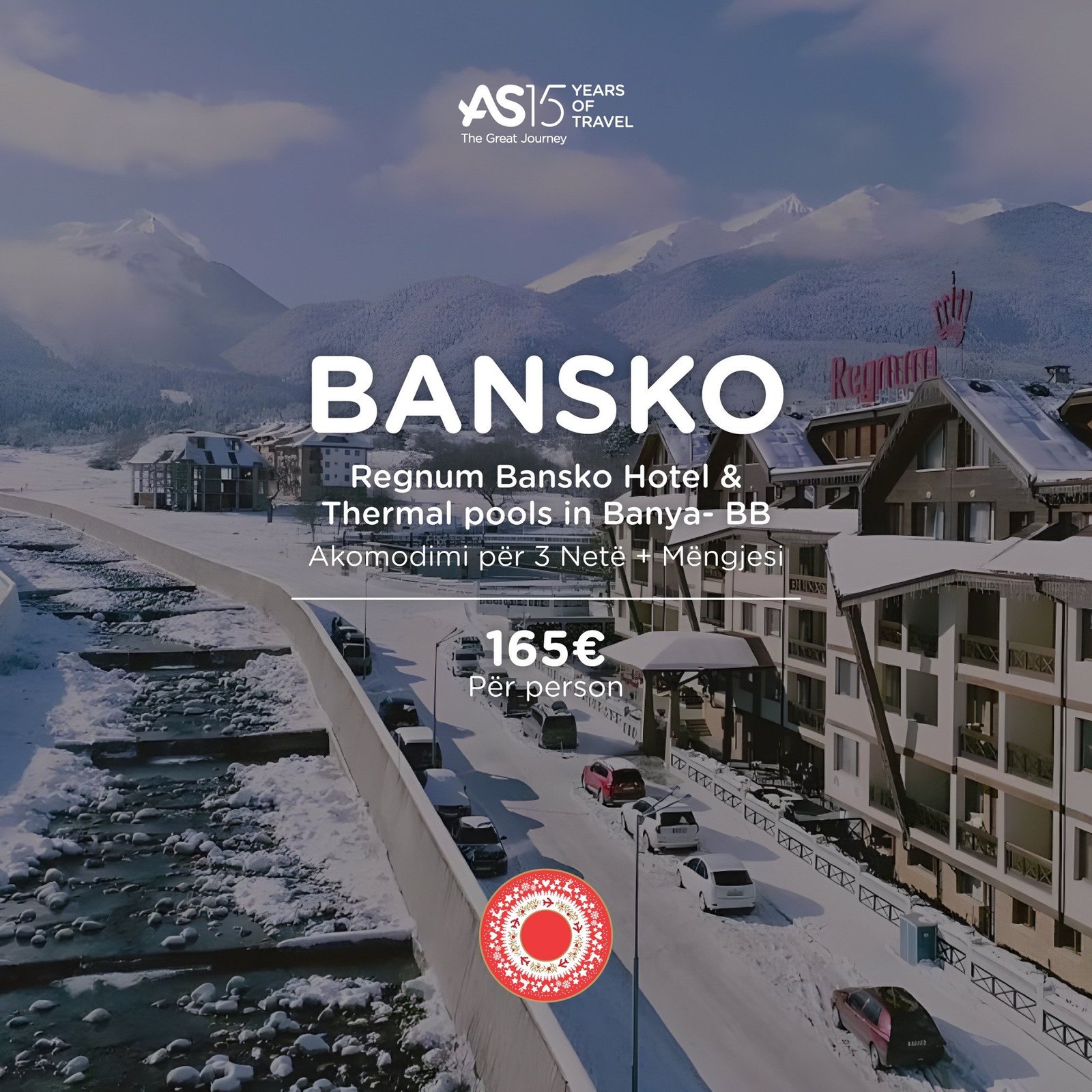 Regnum Bansko Për vetëm 165 EURO