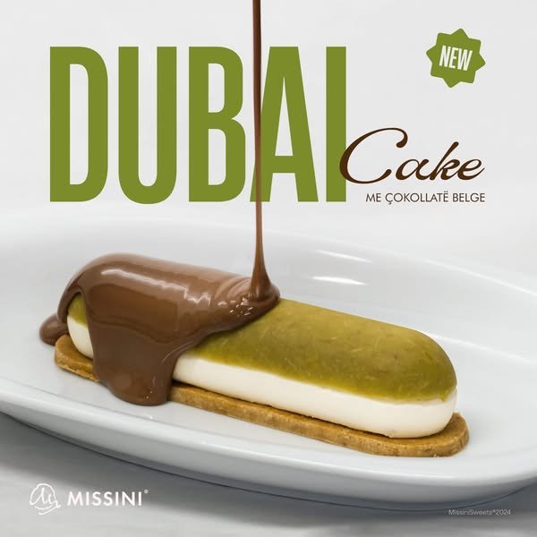 DUBAI CAKE me çokollatë kualitative Belge