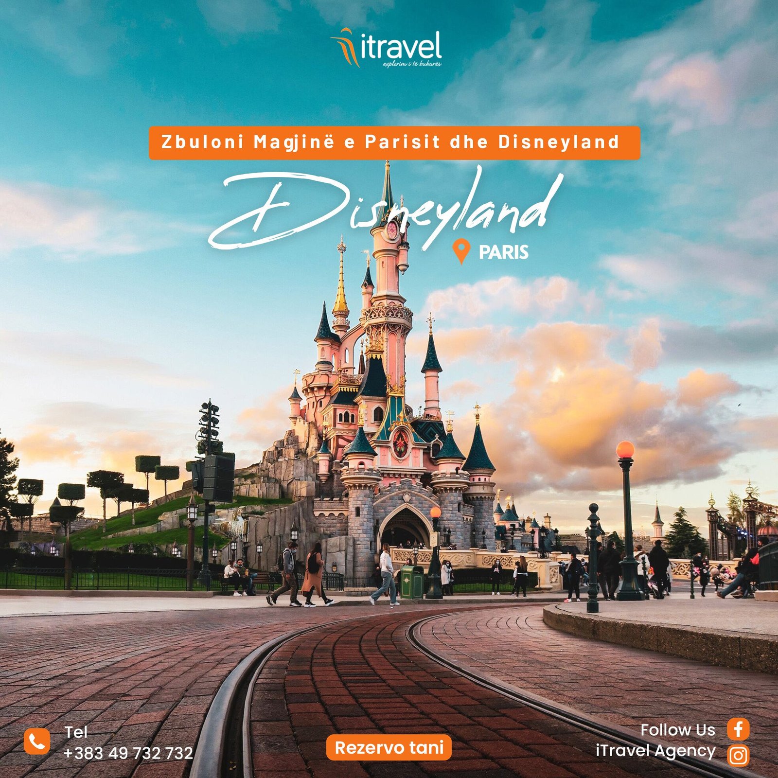 Zbuloni Magjinë e Parisit dhe Disneyland meiTravelAgency