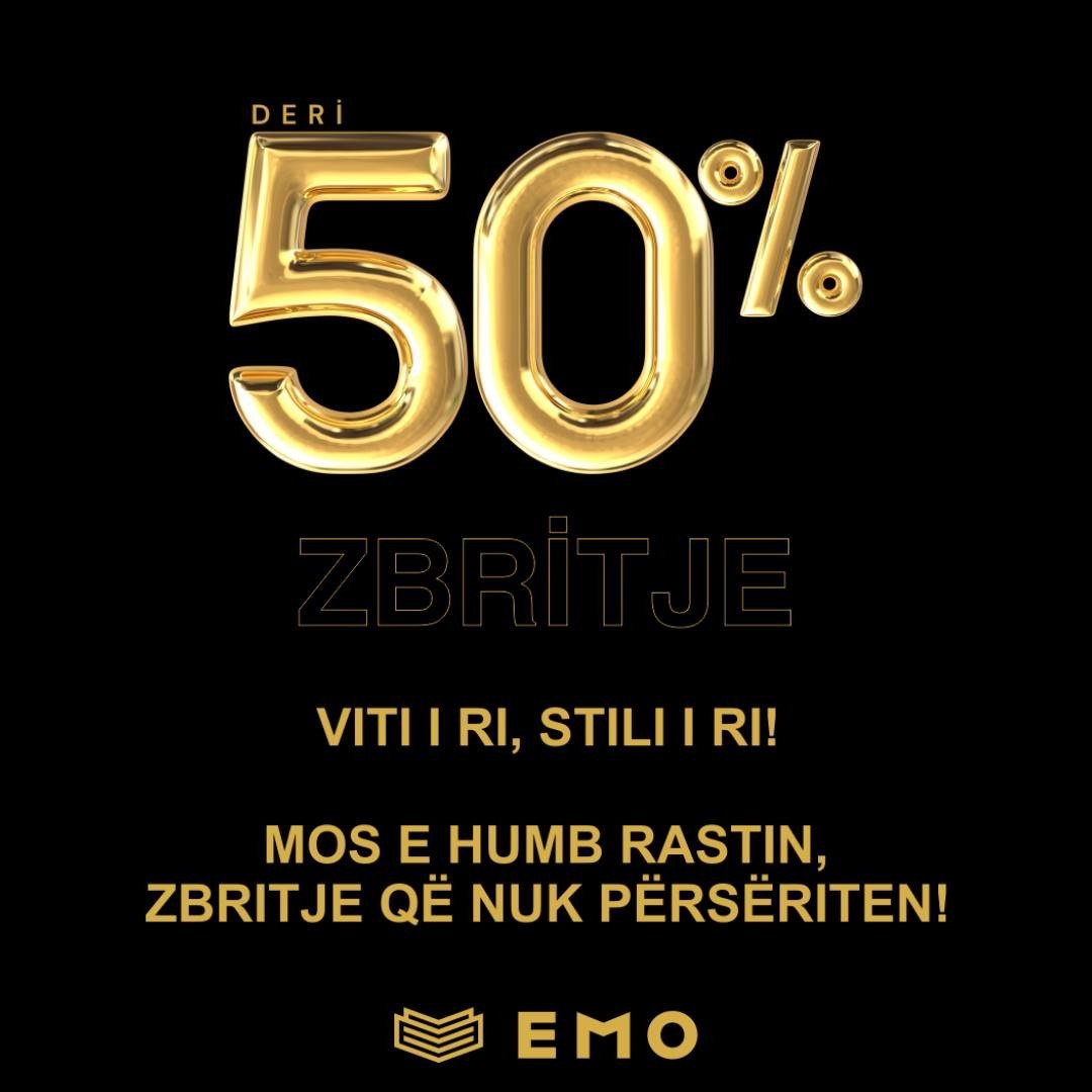 Në dyqanin Emo ju presin zbritje deri në -50%