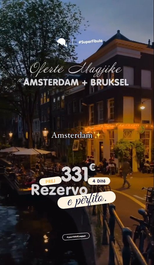 Amsterdam & Bruksel – Një udhëtim plot kulturë dhe bukuri!