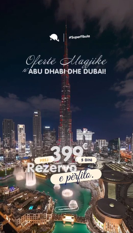 Super Udhëtim në Abu Dhabi dhe Dubai!