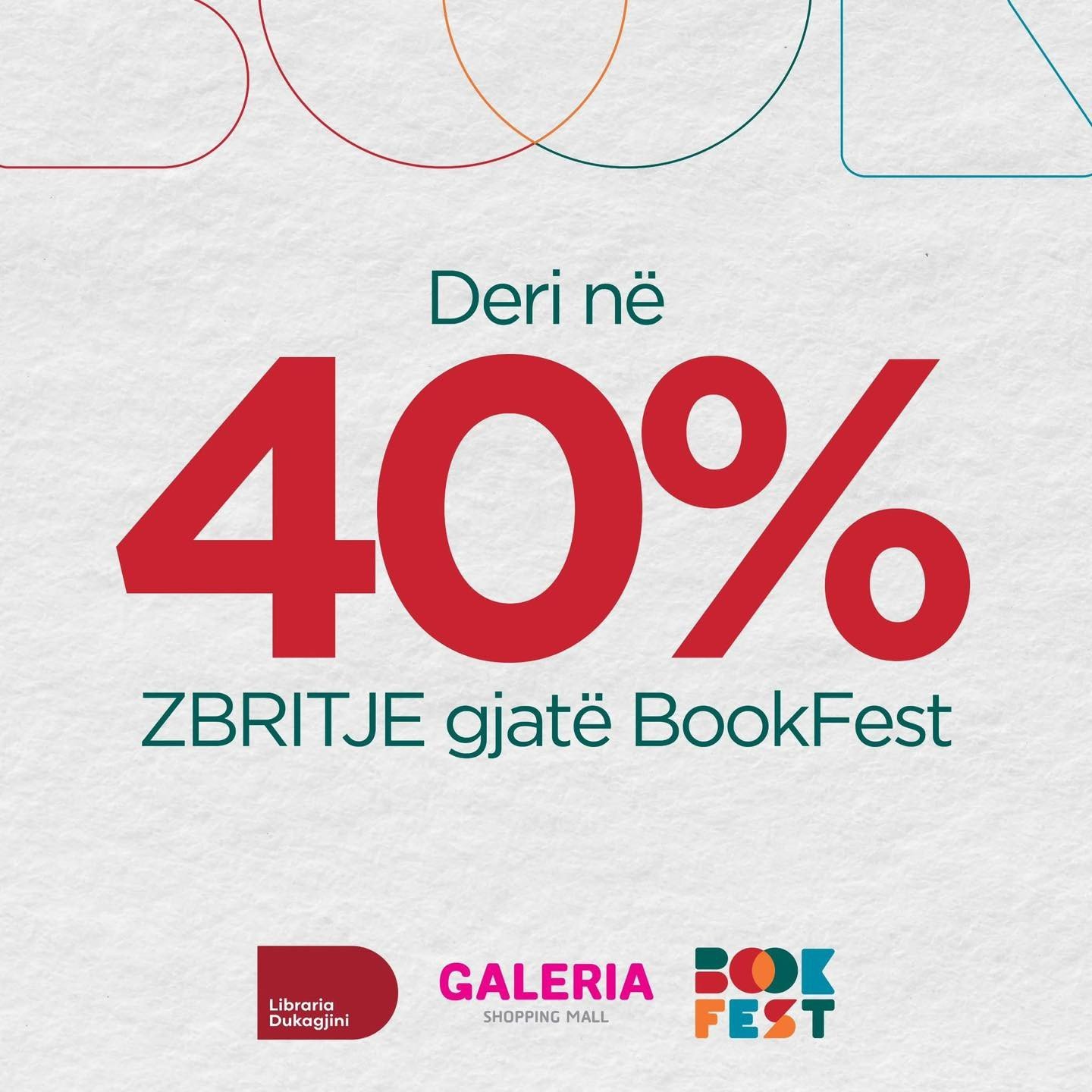 40% zbritje në librat e preferuar!