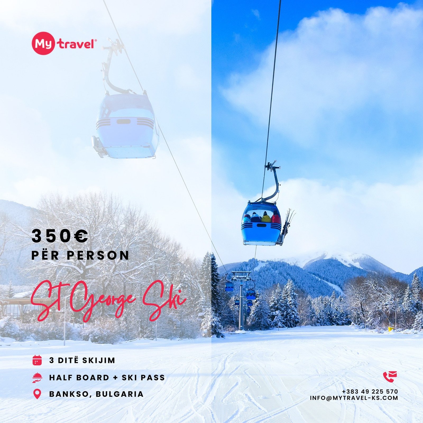 Ofertë Speciale për Ski - 3 Netë/3 Ditë Skijim