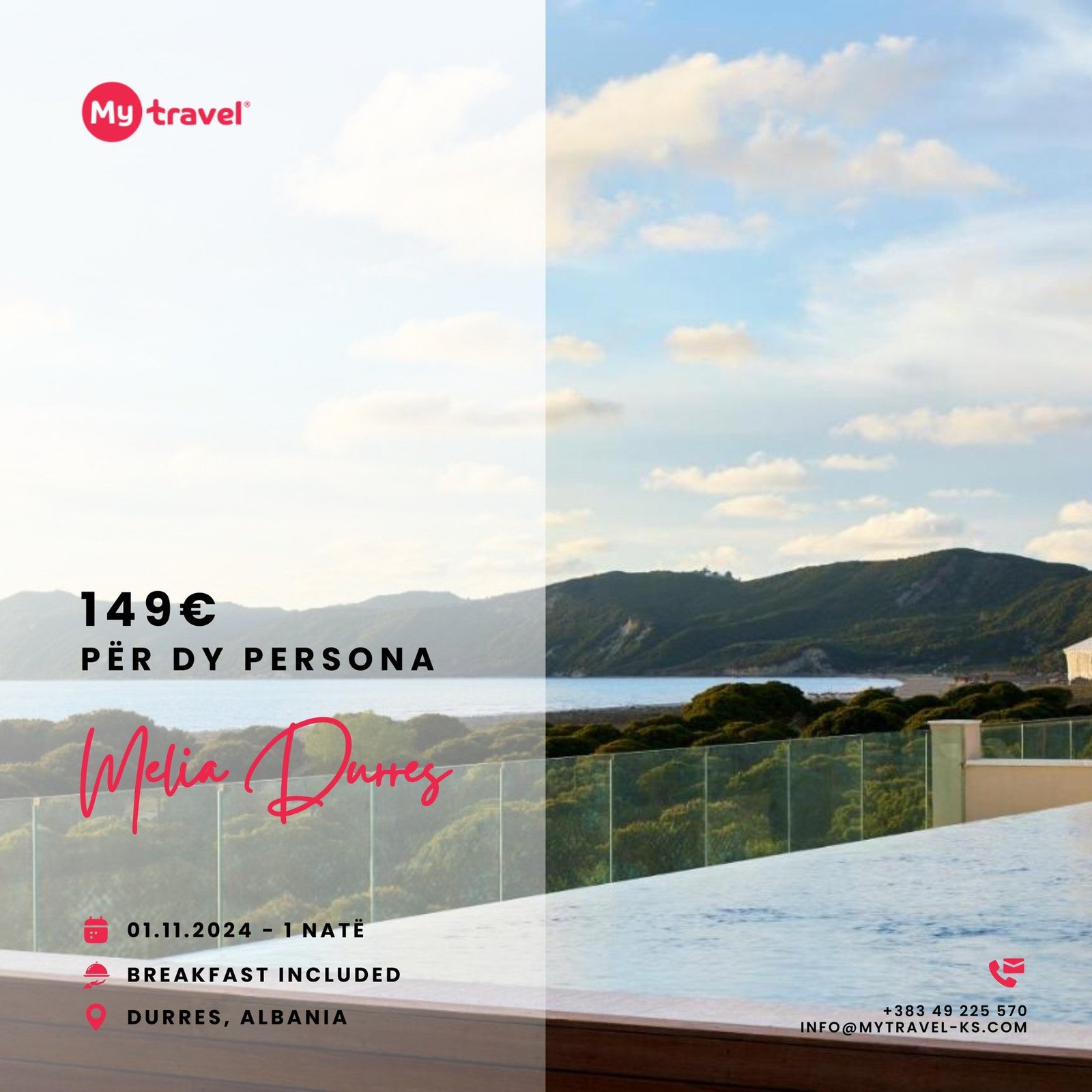 Ofertë Speciale për Meliá Durrës Albania 5*