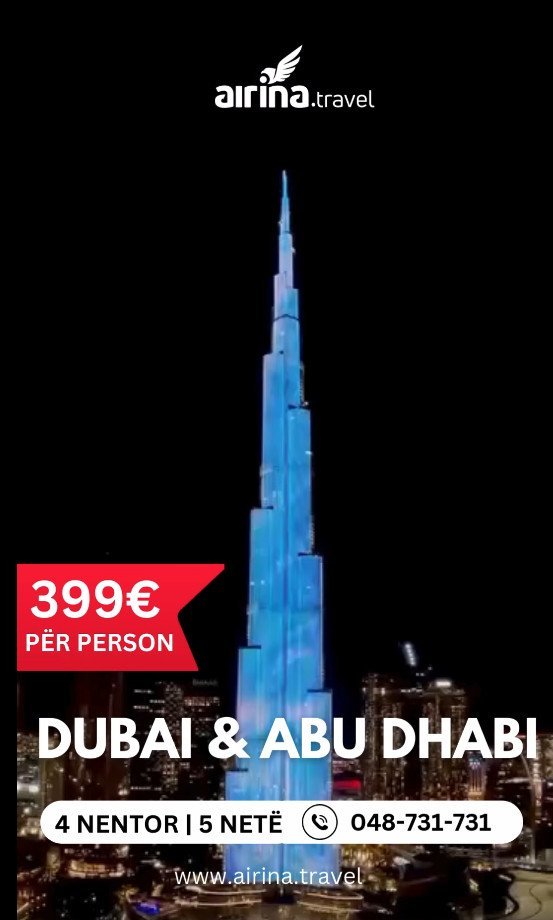 Udhëtim në DUBAI & ABU DHABI