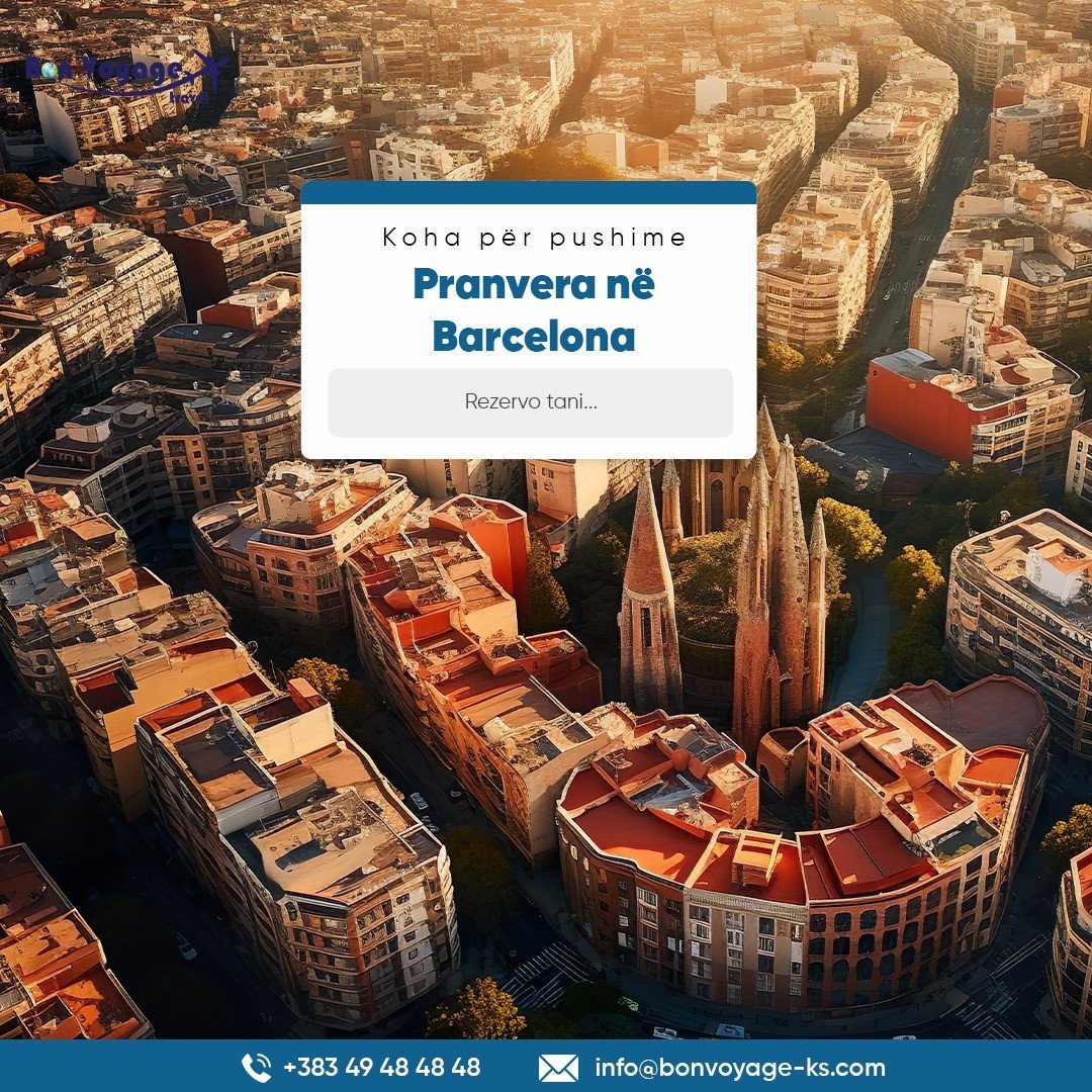 Super oferta në Bon Voyage! Vizito Barcelonën