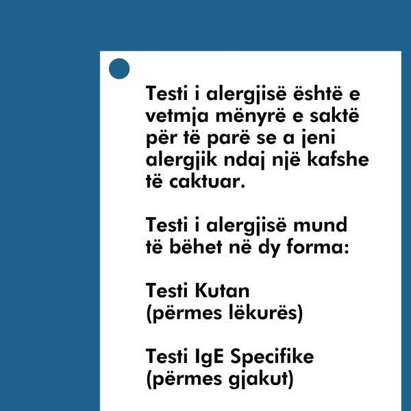 Testi i Alergjisë