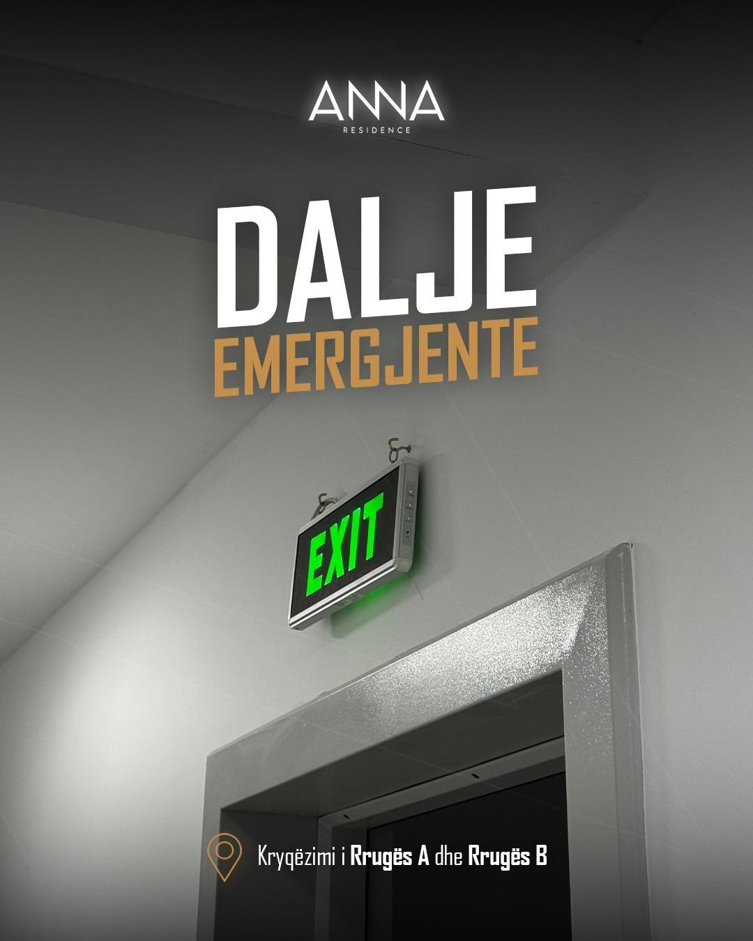 Çdo kullë në kompleksin "Anna Residence" ka daljen e posaçme