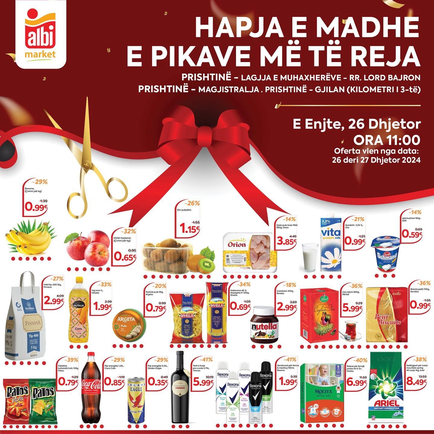 Hapja e dy pikave te reja te Albi Market