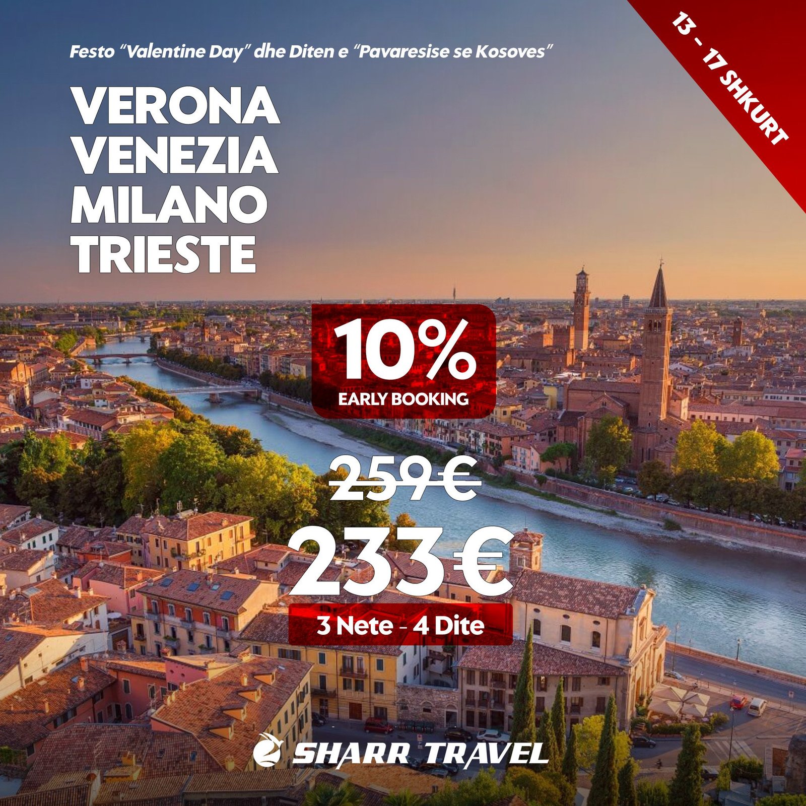 VERONA – VENEZIA – MILANO