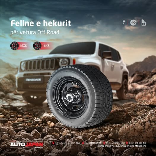 Fellne e hekurit, për vetura Off Road